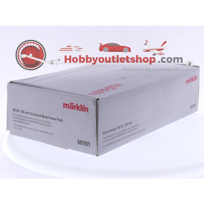 Schaal H0 en 1 Märklin/LGB 60101 netstekervoeding 100 VA, 220-240 volt #9046 - sku: 20260224120801 - Gebruikt - Zeer goede staat - Afbeelding 6