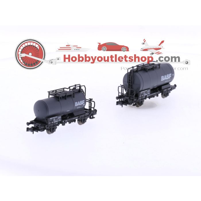 Schaal N Roco 24010 set van 4 ketelwagens ''BASF'' van de DB #9082 - sku: 20260303045505 - Gebruikt - Zeer goede staat - Afbeelding 3