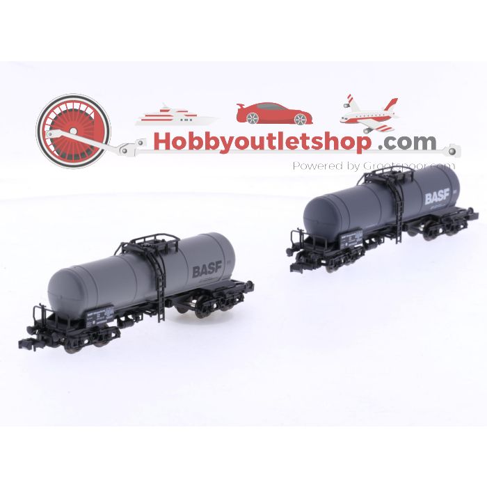Schaal N Roco 24010 set van 4 ketelwagens ''BASF'' van de DB #9082 - sku: 20260303045505 - Gebruikt - Zeer goede staat - Afbeelding 6