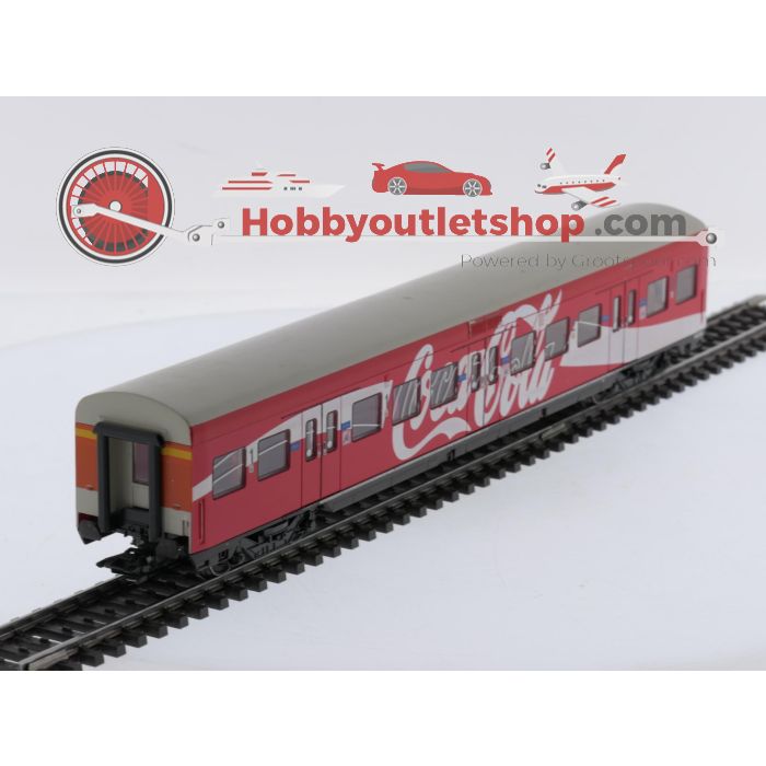 Schaal H0 Märklin 4393 3 S-Bahn rijtuigen met Coca-Cola reclame van de DB #9106 - sku: 20260310040240 - Gebruikt - Redelijke staat - Afbeelding 7