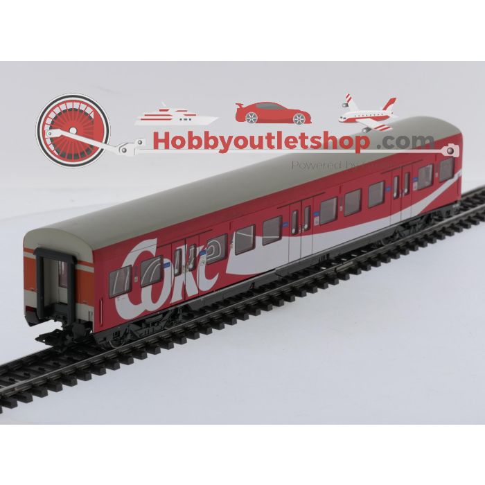 Schaal H0 Märklin 4393 3 S-Bahn rijtuigen met Coca-Cola reclame van de DB #9106 - sku: 20260310040240 - Gebruikt - Redelijke staat - Afbeelding 12