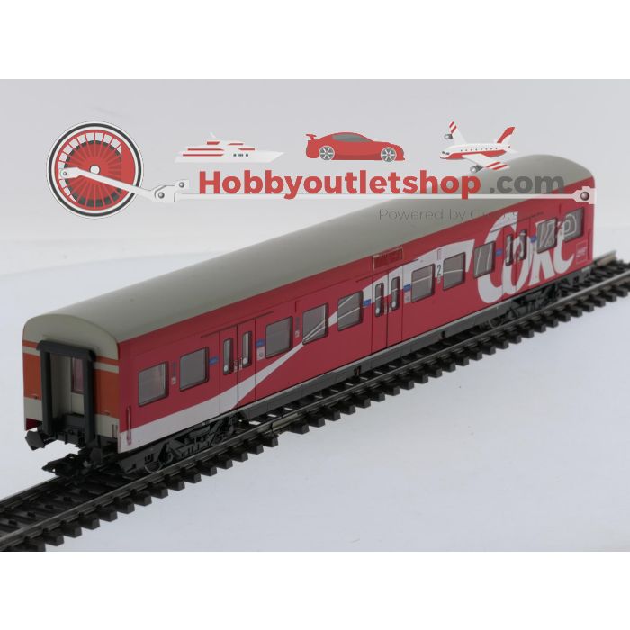 Schaal H0 Märklin 4393 3 S-Bahn rijtuigen met Coca-Cola reclame van de DB #9106 - sku: 20260310040240 - Gebruikt - Redelijke staat - Afbeelding 14