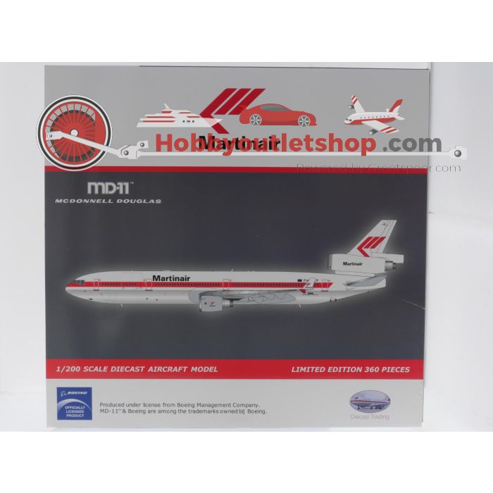 Schaal 1:200 JC Wings DT2201 McDonnell MD-11CF Martinair Reg. PH-MCP #9119 - sku: 20260313115223 - Gebruikt - Zeer goede staat - Afbeelding 7