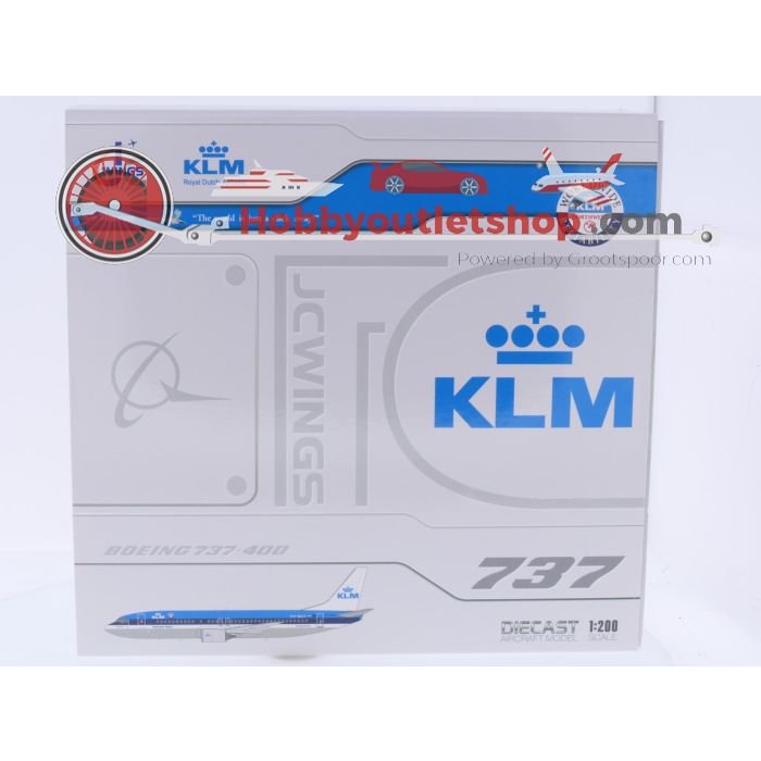 Schaal 1:200 JC Wings XX20142 Boeing 737-400 Royal Dutch Airlines Reg. PH-BDY #9154 - sku: 20260325100435 - Gebruikt - Zo goed als nieuw - Afbeelding 7