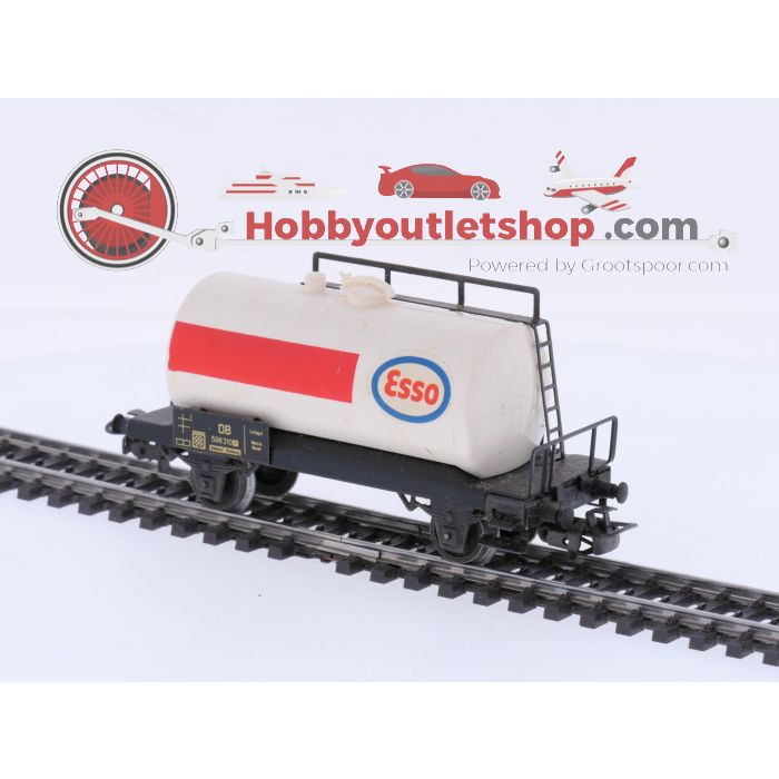 Schaal H0 Märklin 4501, 4501 en 4502 set van 3 ketelwagen Esso en Shell van de DB #9170 - sku: 20260331083440 - Gebruikt - Zeer goede staat - Afbeelding 4