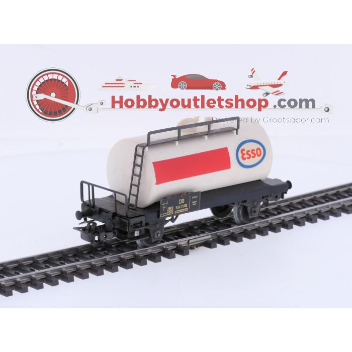 Schaal H0 Märklin 4501, 4501 en 4502 set van 3 ketelwagen Esso en Shell van de DB #9170 - sku: 20260331083440 - Gebruikt - Zeer goede staat - Afbeelding 5