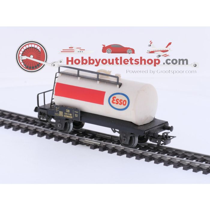 Schaal H0 Märklin 4501, 4501 en 4502 set van 3 ketelwagen Esso en Shell van de DB #9170 - sku: 20260331083440 - Gebruikt - Zeer goede staat - Afbeelding 6