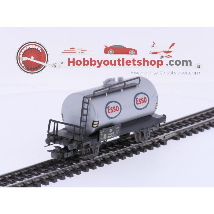 Schaal H0 Märklin 4501, 4501 en 4502 set van 3 ketelwagen Esso en Shell van de DB #9170 - sku: 20260331083440 - Gebruikt - Zeer goede staat - Afbeelding 9