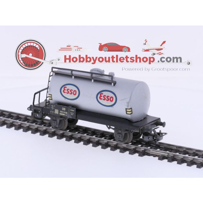Schaal H0 Märklin 4501, 4501 en 4502 set van 3 ketelwagen Esso en Shell van de DB #9170 - sku: 20260331083440 - Gebruikt - Zeer goede staat - Afbeelding 10