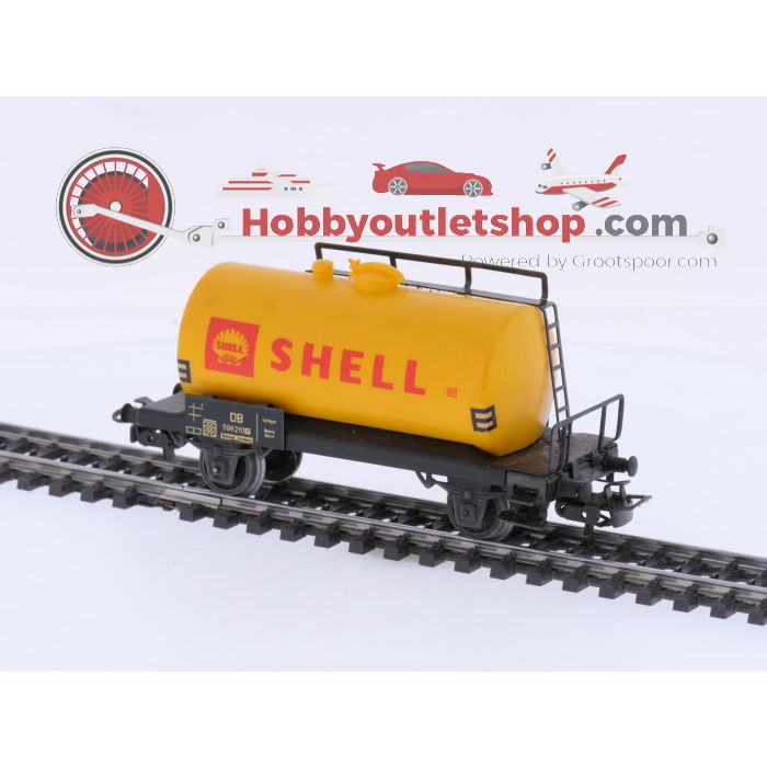 Schaal H0 Märklin 4501, 4501 en 4502 set van 3 ketelwagen Esso en Shell van de DB #9170 - sku: 20260331083440 - Gebruikt - Zeer goede staat - Afbeelding 12