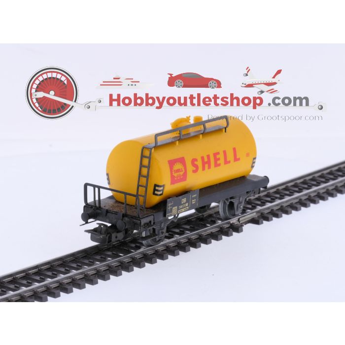 Schaal H0 Märklin 4501, 4501 en 4502 set van 3 ketelwagen Esso en Shell van de DB #9170 - sku: 20260331083440 - Gebruikt - Zeer goede staat - Afbeelding 13