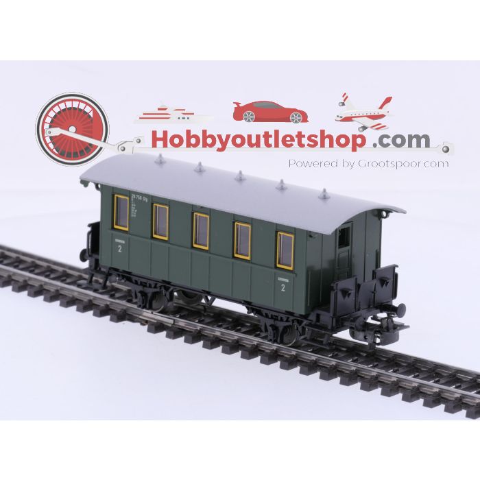 Schaal H0 Märklin 4007, 4008 en 4039 rijtuigen set met bagagewagon van de DB #9171 - sku: 20260331093625 - Gebruikt - Zeer goede staat - Afbeelding 8