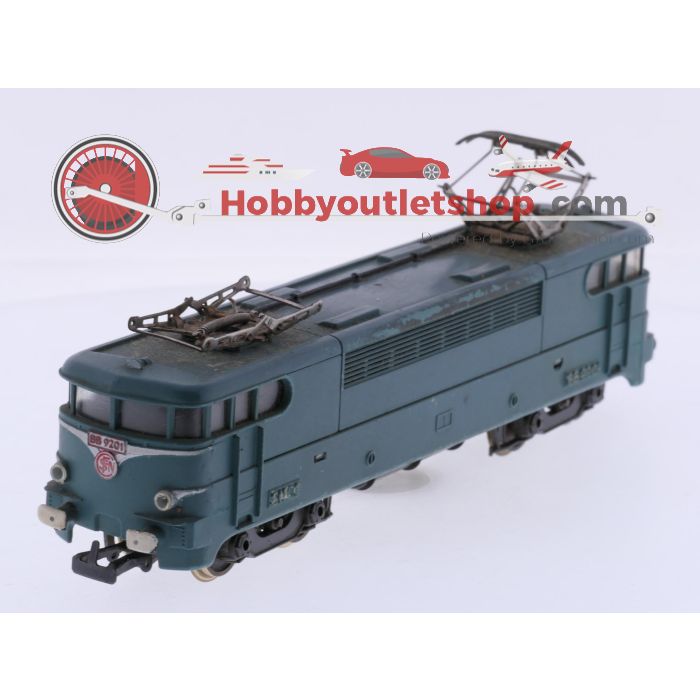Schaal H0 Jouef 833 elektrische locomotief BB9201 met Pullman rijtuigen #9215 - sku: 20260409111719 - Used - Reasonable condition - Photo 3