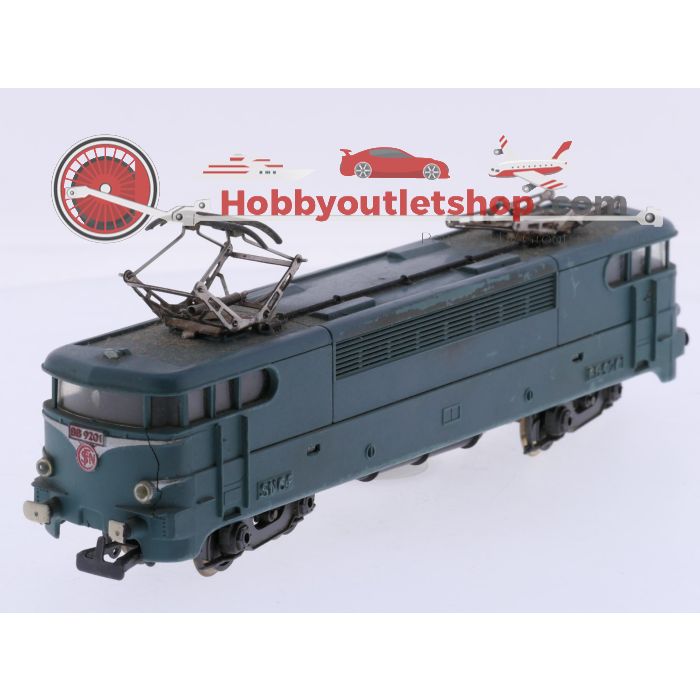 Schaal H0 Jouef 833 elektrische locomotief BB9201 met Pullman rijtuigen #9215 - sku: 20260409111719 - Used - Reasonable condition - Photo 4