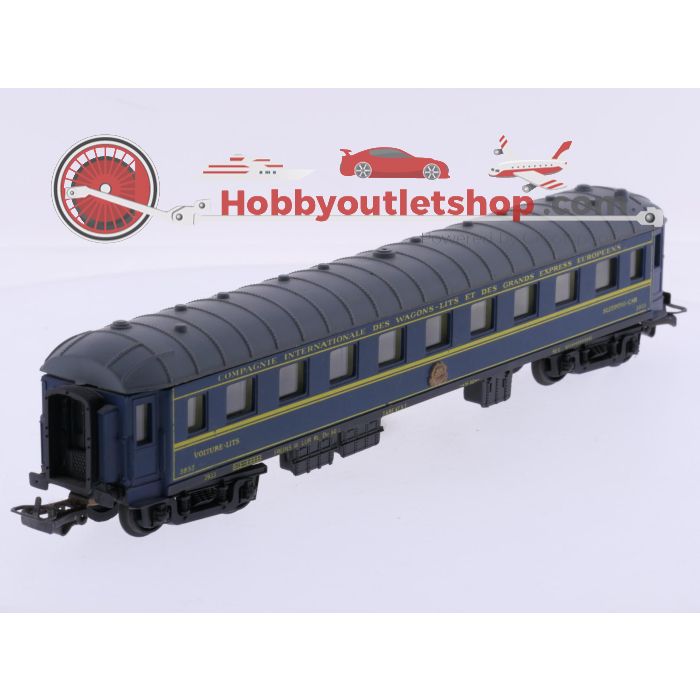 Schaal H0 Jouef 833 elektrische locomotief BB9201 met Pullman rijtuigen #9215 - sku: 20260409111719 - Used - Reasonable condition - Photo 14