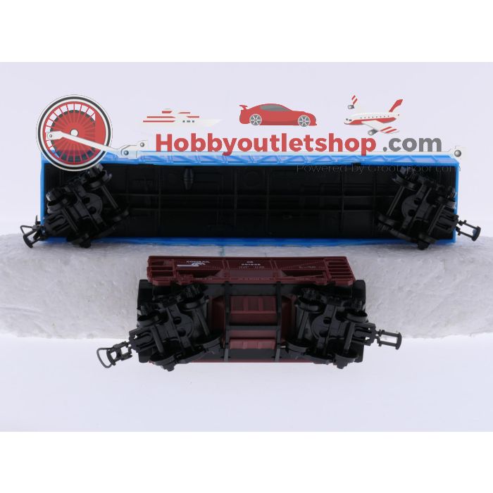 Schaal H0 Mehano T356 dieseltrein set van de SNCF #9216 - sku: 20260409120204 - Used - Good condition - Photo 10