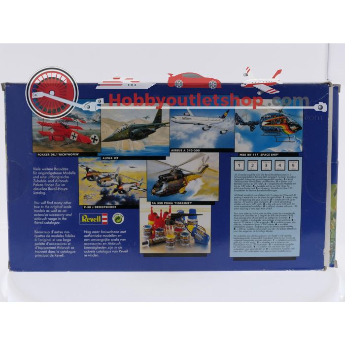 Schaal 1:144 Revell 04258 Fokker 100 Swissair/KLM #9292 - sku: 20260505024427 - Nieuw - Afbeelding 2