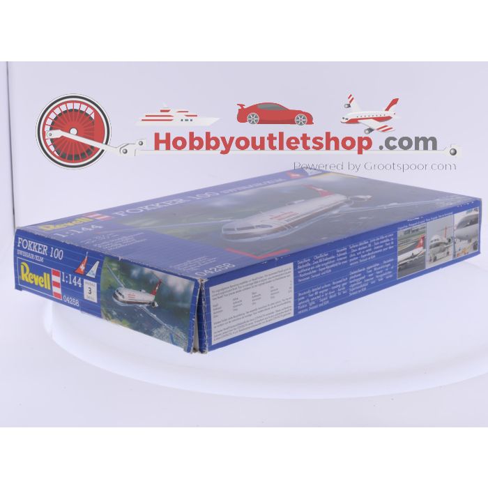 Schaal 1:144 Revell 04258 Fokker 100 Swissair/KLM #9292 - sku: 20260505024427 - Nieuw - Afbeelding 4