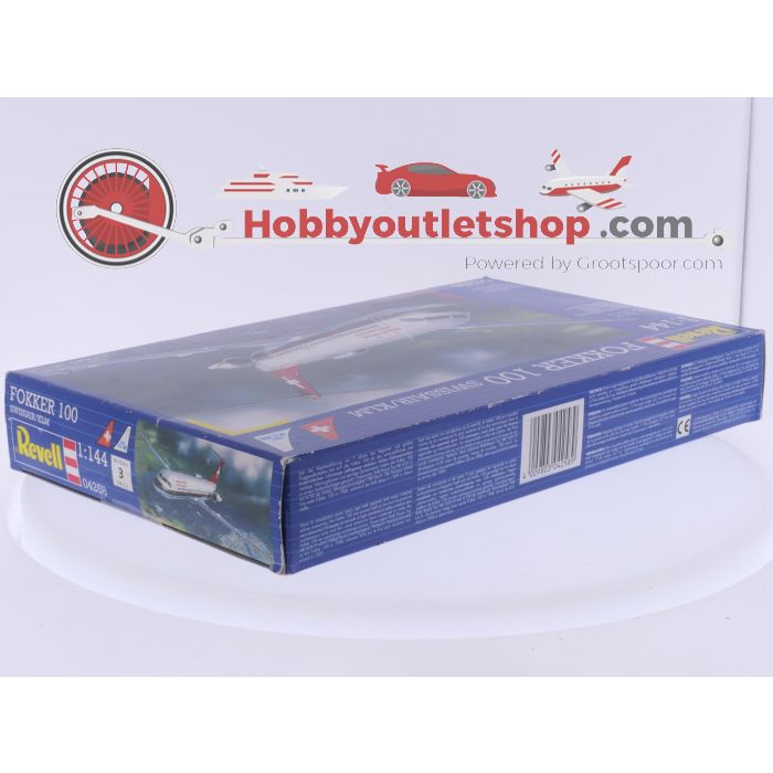 Schaal 1:144 Revell 04258 Fokker 100 Swissair/KLM #9292 - sku: 20260505024427 - Nieuw - Afbeelding 5