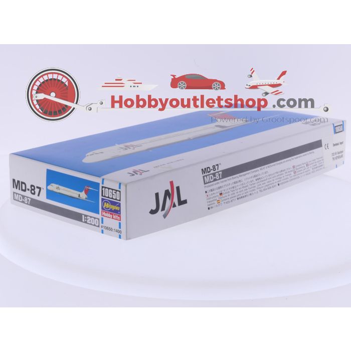 Schaal 1:200 Hasegawa 10650 MD-87 Japan Airlines Reg. JA8372 #9296 - sku: 20260505041513 - New - Photo 5