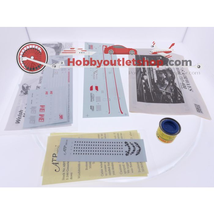 Schaal 1:144 Minicraft 14448 Boeing 737-400 US Airways Reg. N731AU #9334 - sku: 20260508112930 - Nieuw - Afbeelding 6