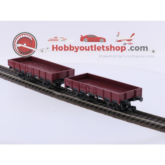 Schaal H0 Fleischmann 5011, 5012, 5014, 5041 en 2x 5500 set van 7 goederenwagens van de DB #9426 - sku: 20260609105239 - Used - Good condition - Photo 3
