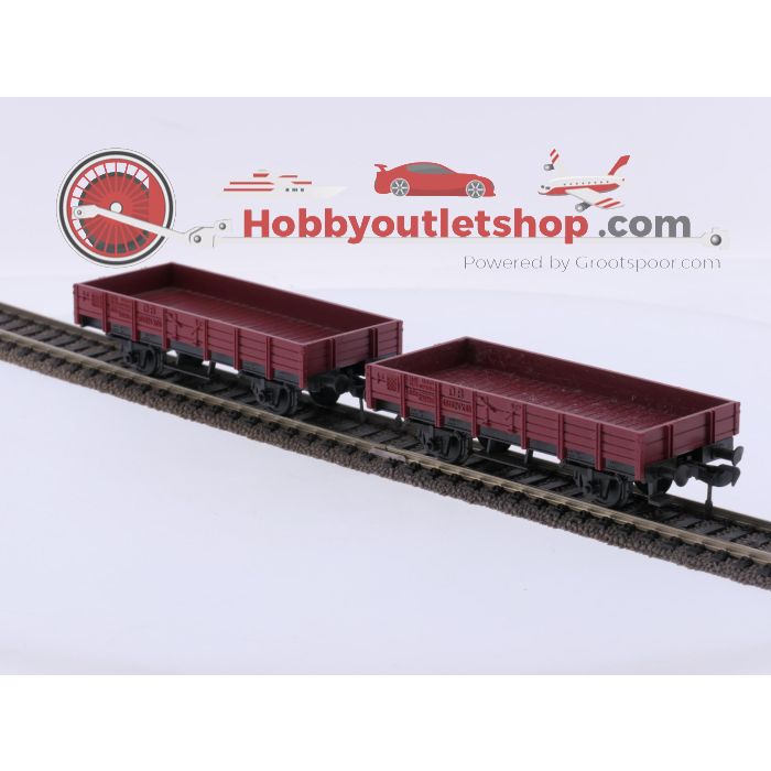 Schaal H0 Fleischmann 5011, 5012, 5014, 5041 en 2x 5500 set van 7 goederenwagens van de DB #9426 - sku: 20260609105239 - Used - Good condition - Photo 5
