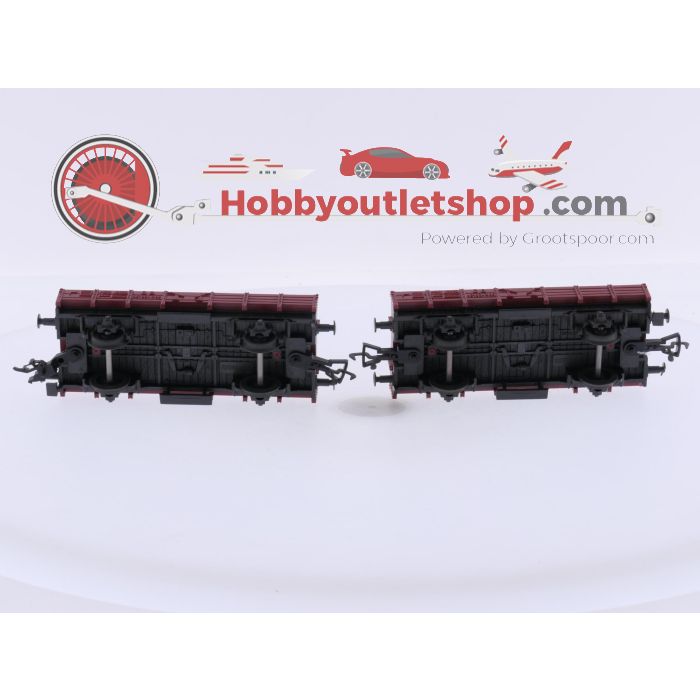 Schaal H0 Fleischmann 5011, 5012, 5014, 5041 en 2x 5500 set van 7 goederenwagens van de DB #9426 - sku: 20260609105239 - Used - Good condition - Photo 6
