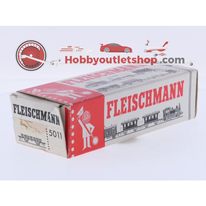 Schaal H0 Fleischmann 5011, 5012, 5014, 5041 en 2x 5500 set van 7 goederenwagens van de DB #9426 - sku: 20260609105239 - Used - Good condition - Photo 7