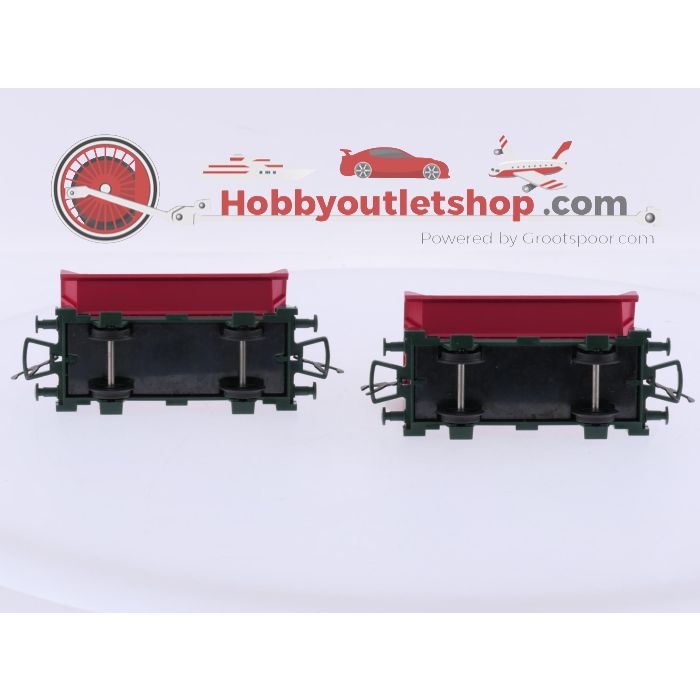 Schaal H0 Fleischmann 5011, 5012, 5014, 5041 en 2x 5500 set van 7 goederenwagens van de DB #9426 - sku: 20260609105239 - Used - Good condition - Photo 34