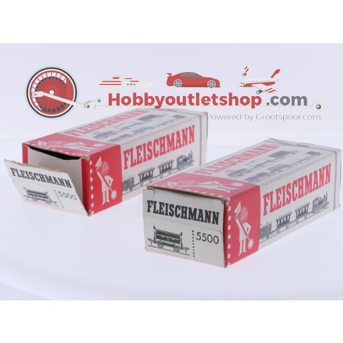 Schaal H0 Fleischmann 5011, 5012, 5014, 5041 en 2x 5500 set van 7 goederenwagens van de DB #9426 - sku: 20260609105239 - Used - Good condition - Photo 35