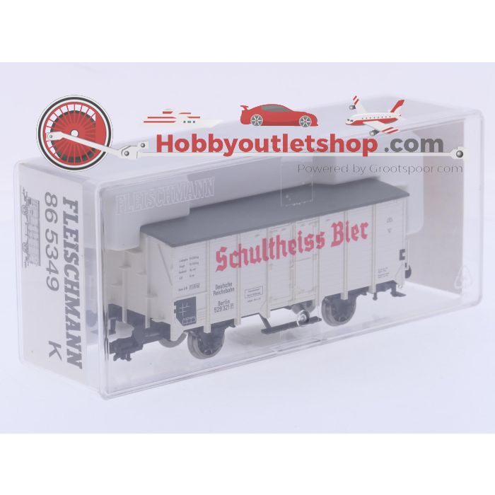 Schaal H0 Fleischmann NEW OLD STOCK 86 5349 K gesloten goederenwagen Schultheiss Bier van de DRG #9471 - sku: 20260619010544 - Neu - Bild 2