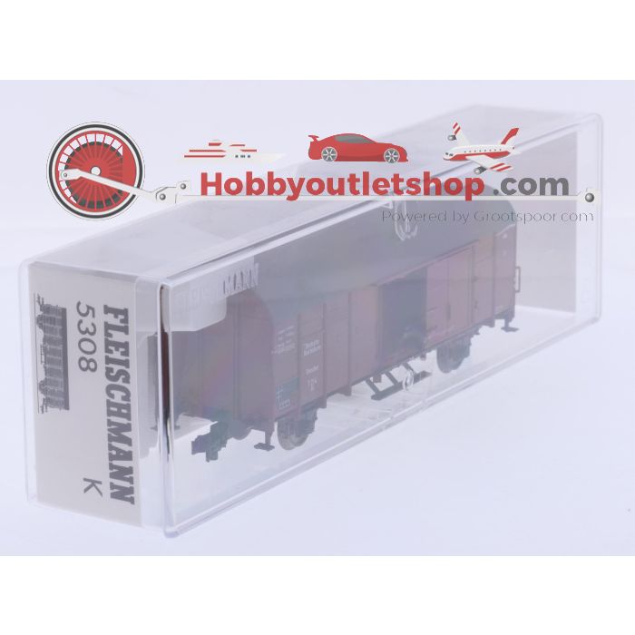 Schaal H0 Fleischmann NEW OLD STOCK 5308 K gesloten goederenwagen van de DRG #9474 - sku: 20260619013836 - Neu - Bild 2