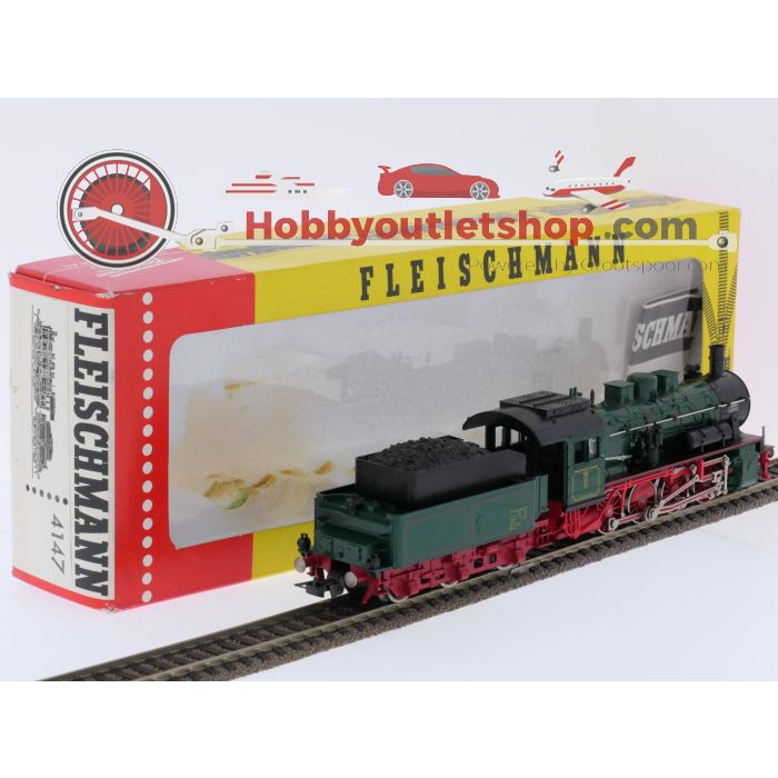 Schaal H0 Fleischmann 4147 stoomlocomotief met losse tender G8 van de KPEV #9492 - sku: 20260701022035 - Gebraucht - Neuer Zustand - Bild 6