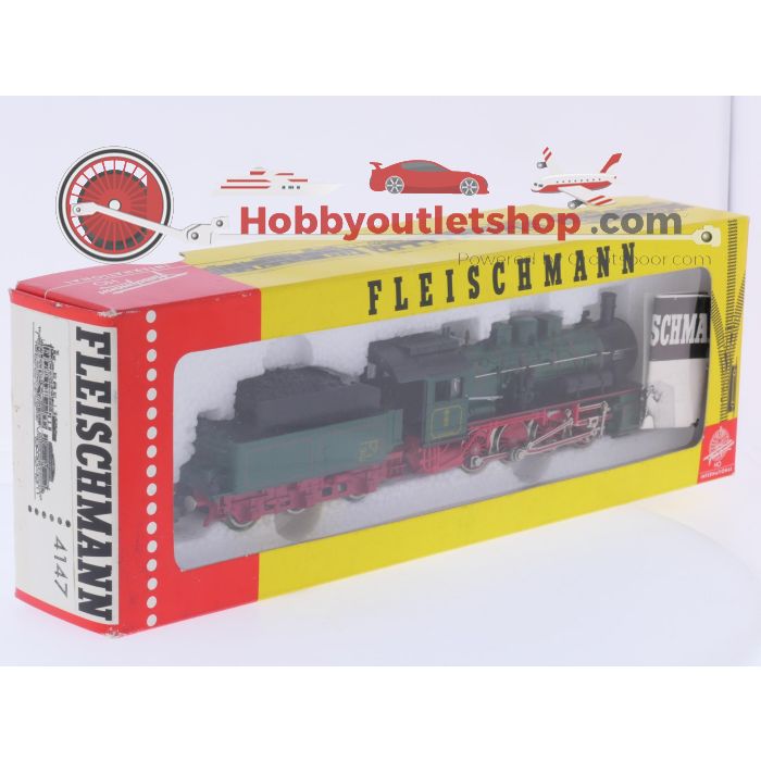 Schaal H0 Fleischmann 4147 stoomlocomotief met losse tender G8 van de KPEV #9492 - sku: 20260701022035 - Gebraucht - Neuer Zustand - Bild 8