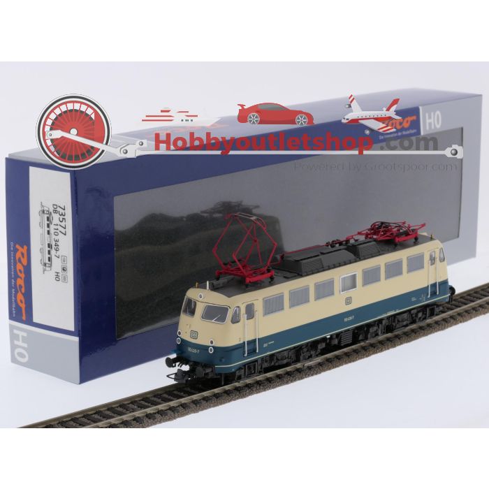 Schaal H0 Roco 73577 elektrische locomotief BR 110 van de DB. Digitaal met sound #9614 - sku: 20260702023626 - Gebraucht - Wie Neu - Bild 5
