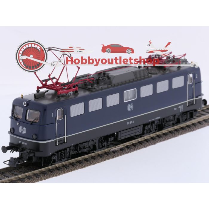Schaal H0 Roco 62345 elektrische locomotief BR 110 van de DB #9617 - sku: 20260702050145 - Gebraucht - Wie Neu - Bild 3