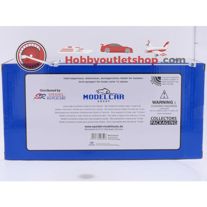 Schaal 1:18 Model Car Group MCG18374 Hyundia i30 N hellblau #9618 - sku: 20260707113142 - Gebruikt - Nieuwstaat - Afbeelding 6