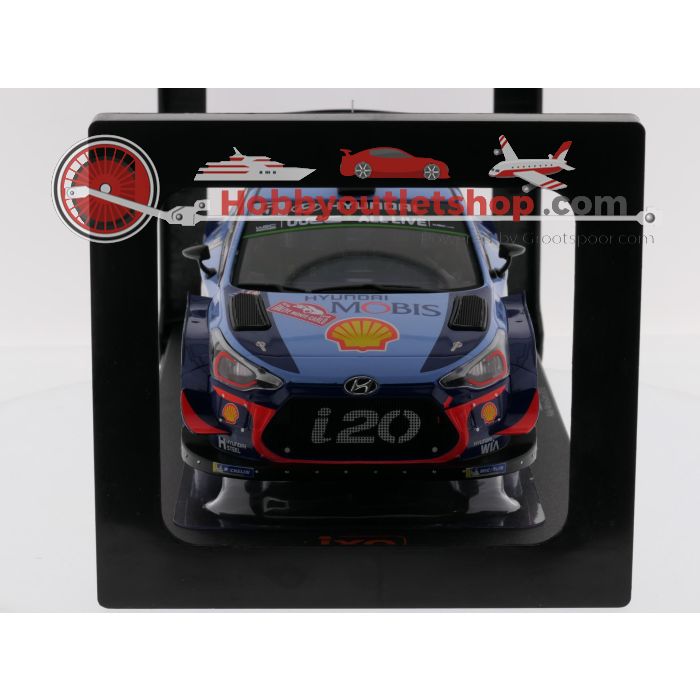 Schaal 1:18 IXO Models 18RMC030B Hyundai i20 WRC 2018 #5 Rallye Monte-Carlo 2018 #9622 - sku: 20260707040242 - Gebruikt - Zo goed als nieuw - Afbeelding 3