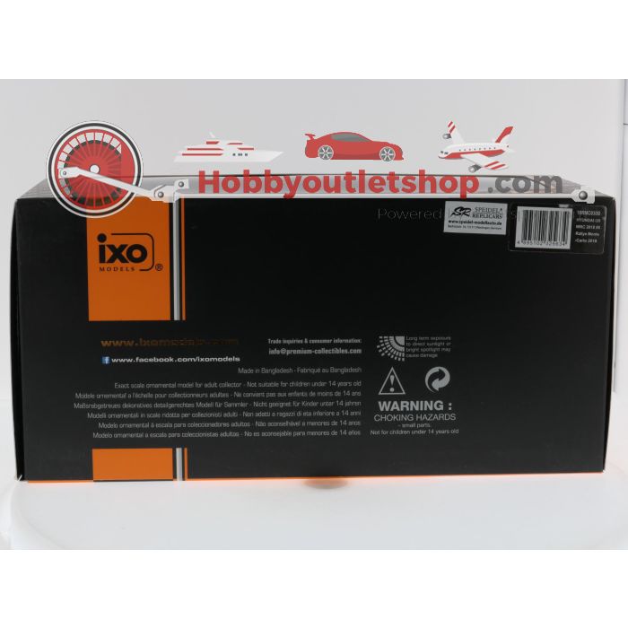 Schaal 1:18 IXO Models 18RMC030B Hyundai i20 WRC 2018 #5 Rallye Monte-Carlo 2018 #9622 - sku: 20260707040242 - Gebruikt - Zo goed als nieuw - Afbeelding 8