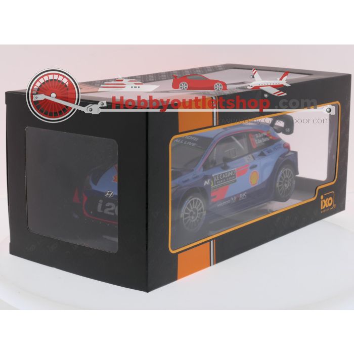 Schaal 1:18 IXO Models 18RMC030C Hyundai i20 WRC 2018 #6 Rallye Monte-Carlo 2018 #9621 - sku: 20260707024754 - Gebruikt - Zeer goede staat - Afbeelding 6