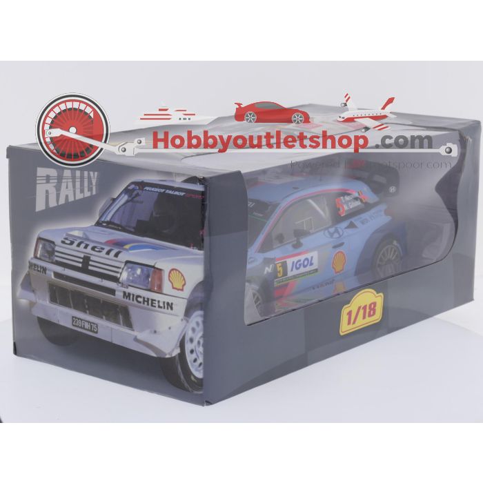 Schaal 1:18 Edicola LEPLGRVODERAL034 Hyundai i20 WRC #5 Rally Tour De Corse 2017 #9623 - sku: 20260707045306 - Gebruikt - Zeer goede staat - Afbeelding 2
