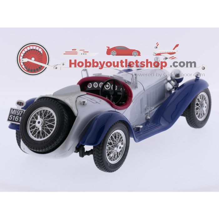Schaal 1:18 Bburago 3006 Jaguar SS 100 (1937) #9637 - sku: 20260709093252 - Gebraucht - Sehr guter Zustand - Bild 3