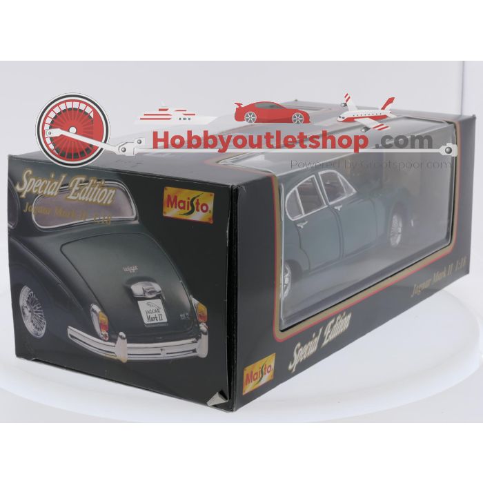 Schaal 1:18 Maisto 31833 Jaguar Mark II (1959) #9641 - sku: 20260709111413 - Gebruikt - Zeer goede staat - Afbeelding 8