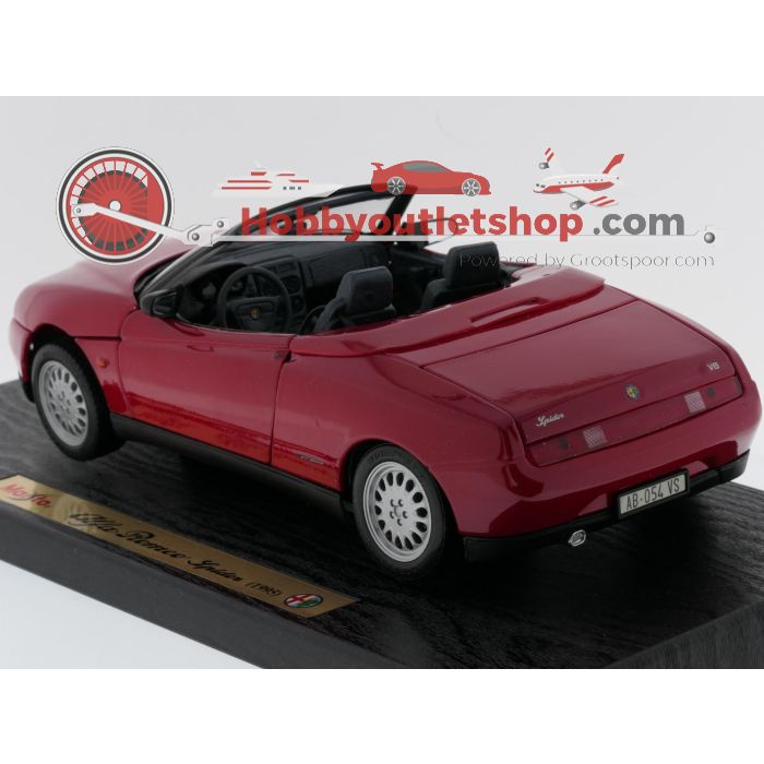 Schaal 1:18 Maisto 31831 Alfa Romeo Spider (1995) #9643 - sku: 20260709115824 - Gebruikt - Zeer goede staat - Afbeelding 4