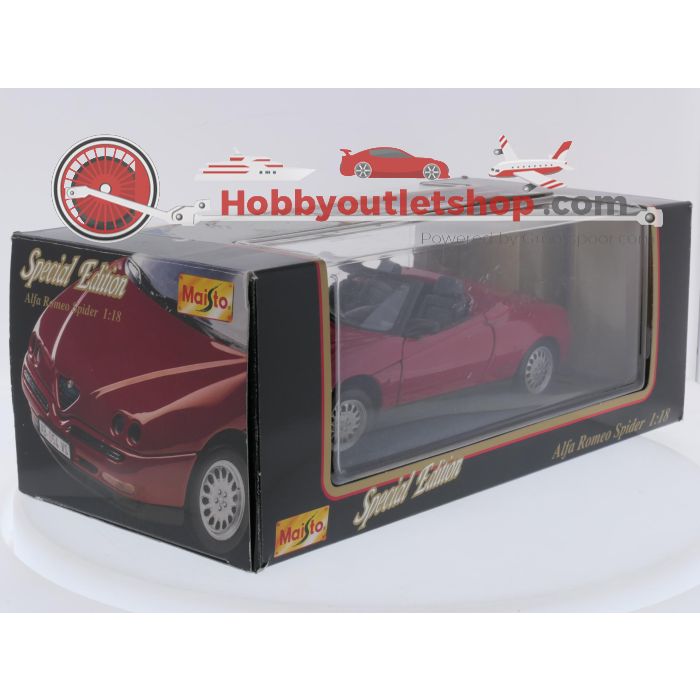 Schaal 1:18 Maisto 31831 Alfa Romeo Spider (1995) #9643 - sku: 20260709115824 - Gebruikt - Zeer goede staat - Afbeelding 7