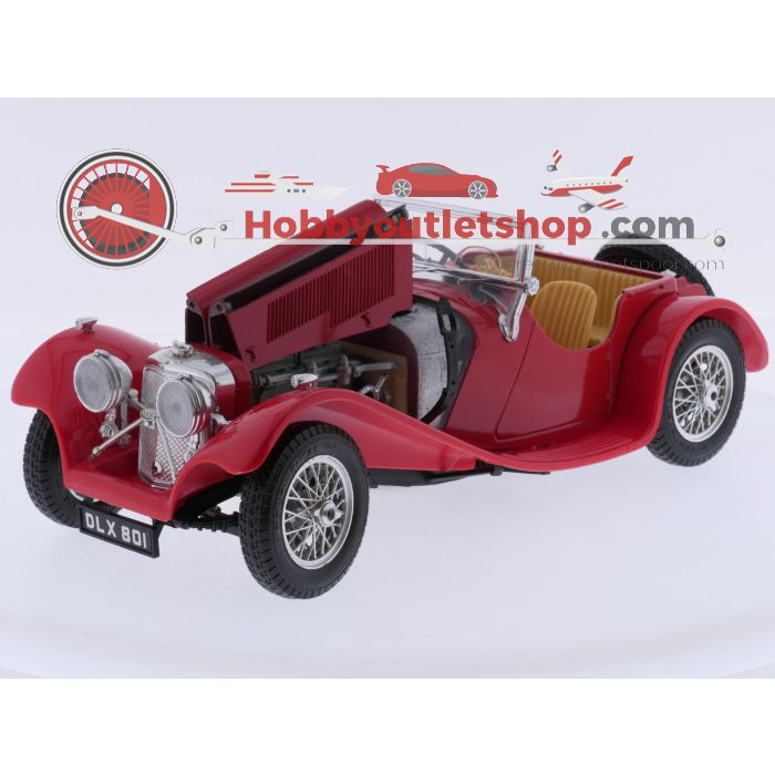 Schaal 1:18 Bburago 3008 Alfa Romeo 2300 Spider (1932) #9638 - sku: 20260709095452 - Gebruikt - Afbeelding 5