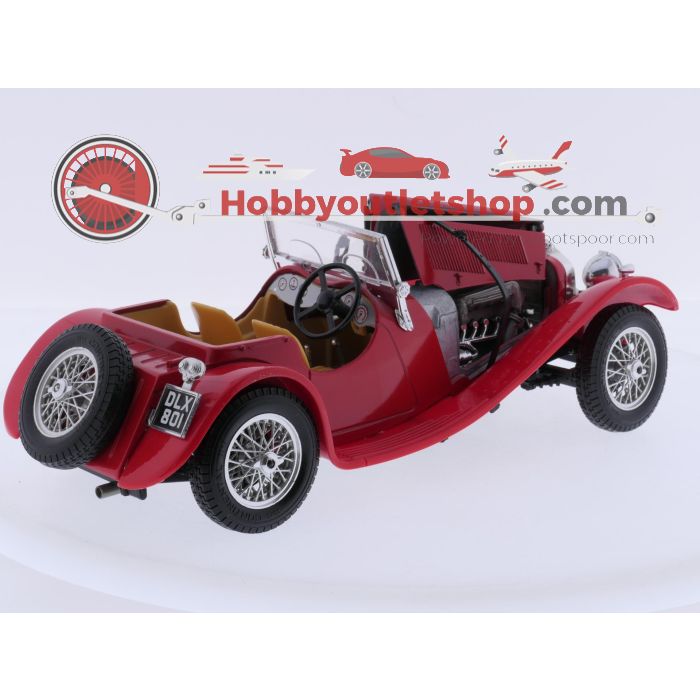 Schaal 1:18 Bburago 3008 Alfa Romeo 2300 Spider (1932) #9638 - sku: 20260709095452 - Gebruikt - Afbeelding 6