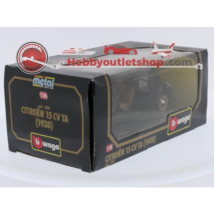 Schaal 1:24 Bburago set van 3 Europese klassiekers Jaguar XK 120 (Coupé en cabriolet) en Citroën 15cv TA #9648 - sku: 20260709034514 - Gebruikt - Zeer goede staat - Afbeelding 8
