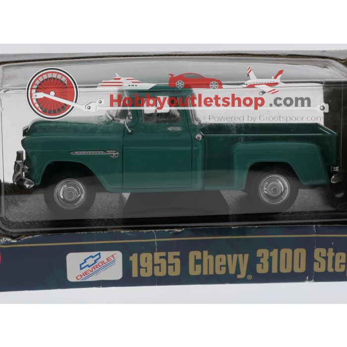 Schaal 1:24 set van 4 Amerikaanse auto's Chevrolet Corvette, 195 Chevy 3100 Stepside en Shelby Cobra #9649 - sku: 20260709043845 - Gebruikt - Zeer goede staat - Afbeelding 2
